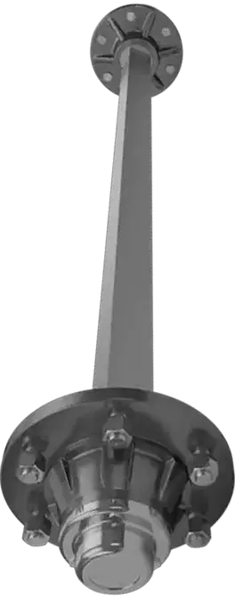 102000 Un-Braked Axle