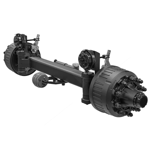 14 TON BRAKE DRUM STEERING AXLE