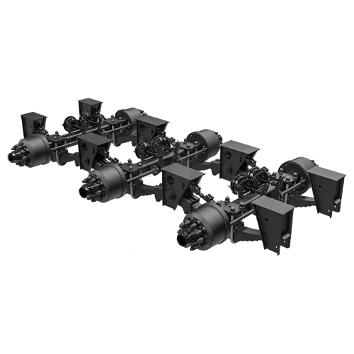 3x12 TON JUMBO BRAKE DRUM AXLE