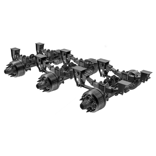 3*14 TON MECHANIC SUSPENSION AXLE SET