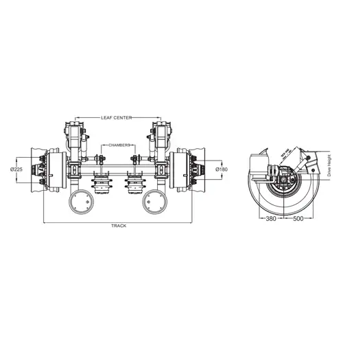 JUMBO AXLE KIT-Technic