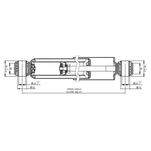 Sachs Shock Absorber Long