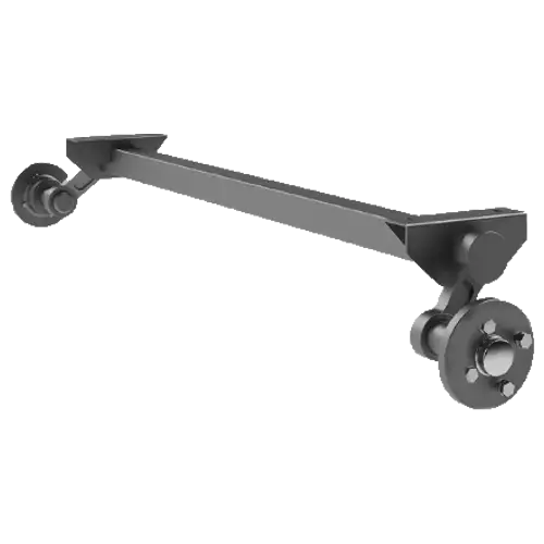 Torsion Axle Without Brake